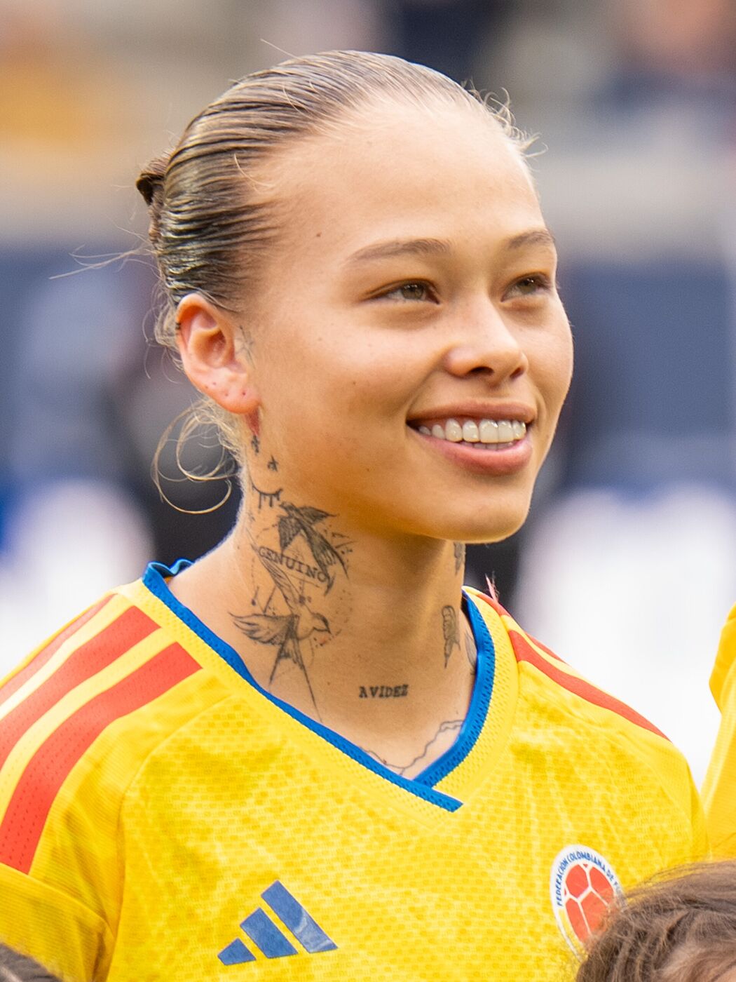 A atleta Ana Guzmán, em 2026.