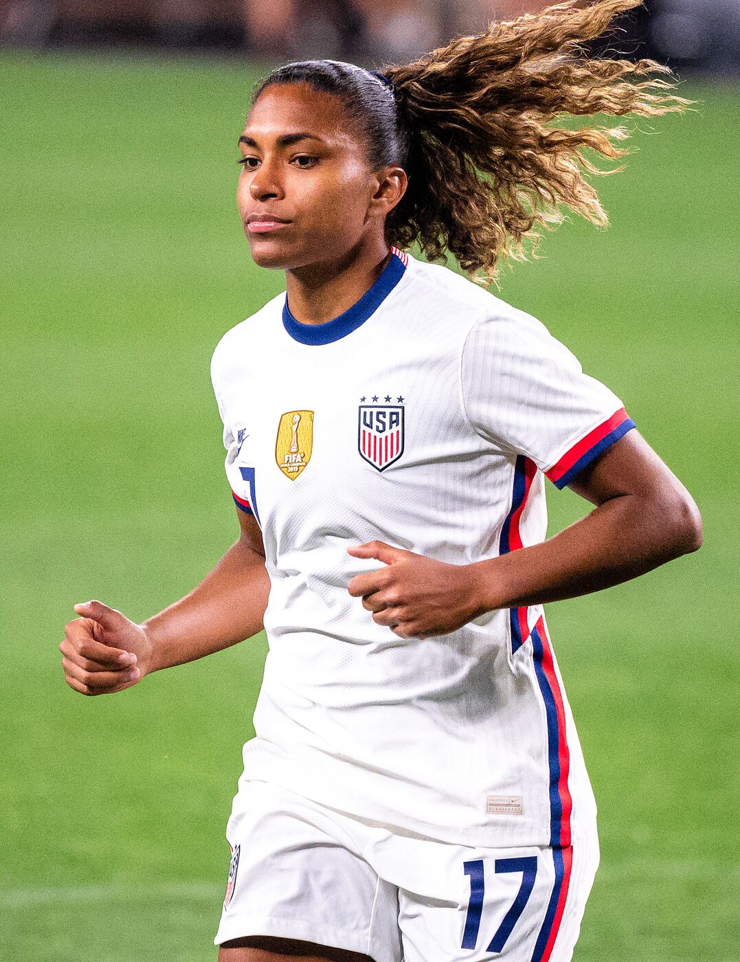 A atleta Catarina Macario.