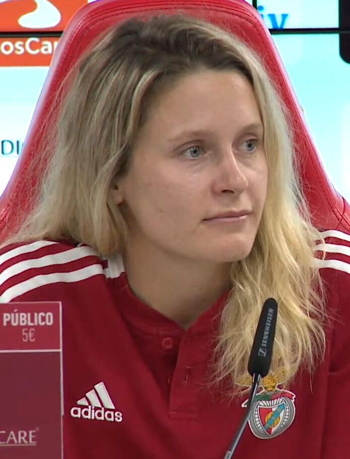 A atleta Cloé Lacasse, em 2022.