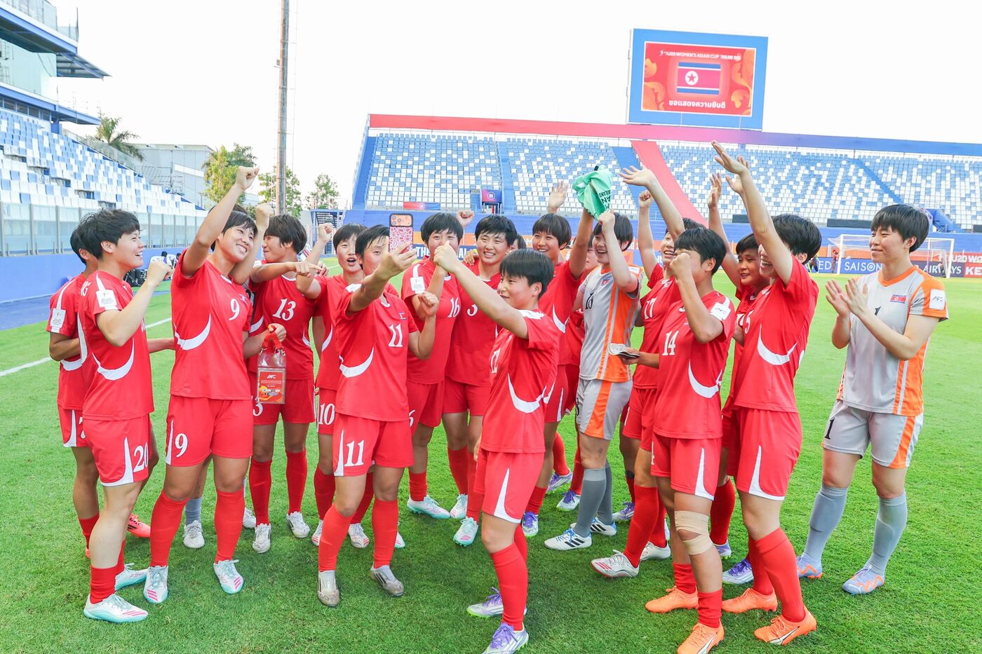 Coreia do Norte, pela Copa do Mundo Feminina Sub-20 de 2026.