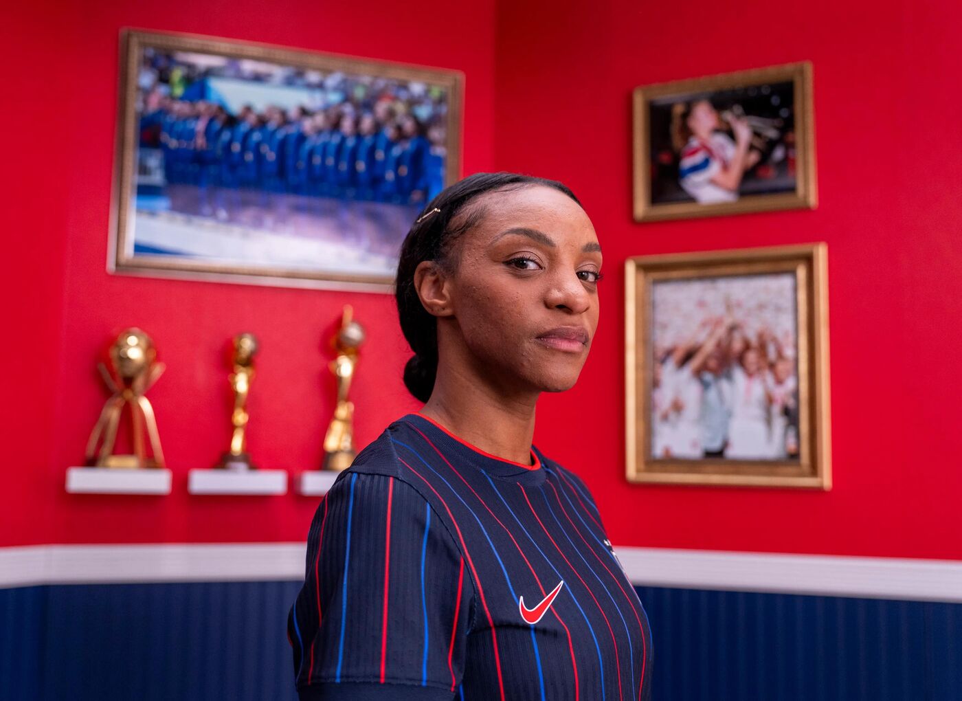 Crystal Dunn, da seleção dos Estados Unidos.