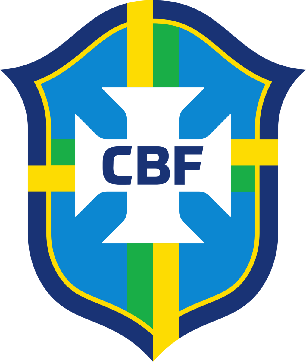 Escudo da seleção brasileira.