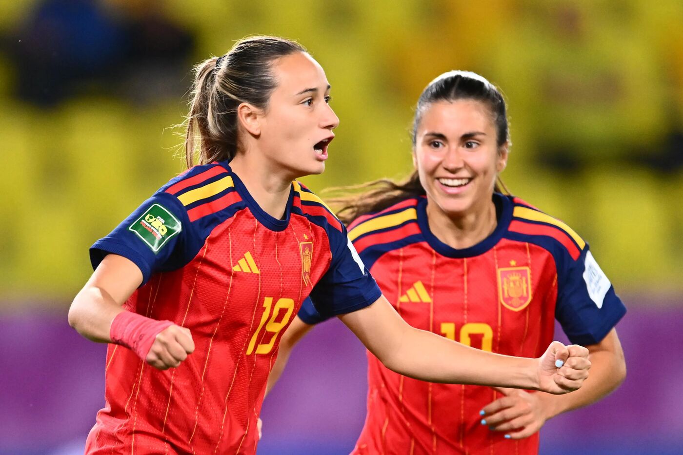 Espanha e Portugal, na Copa do Mundo Feminina da FIFA.