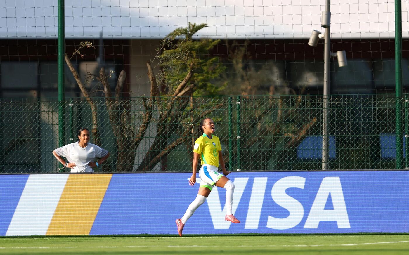 Canadá e Brasil, na Copa do Mundo Feminina da FIFA.