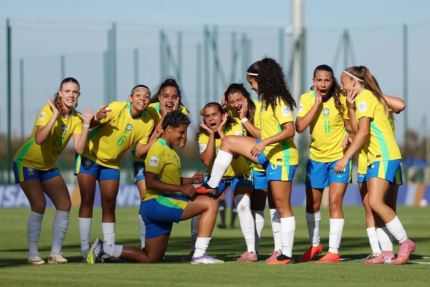 Brasil e Noruega, na Copa do Mundo Feminina da FIFA.