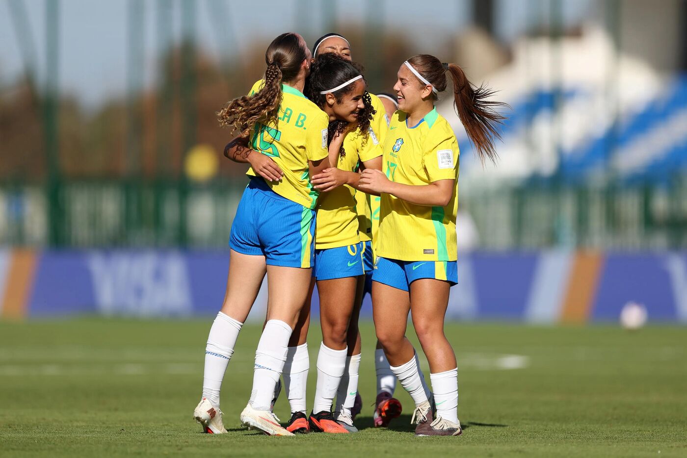 Brasil e Noruega, na Copa do Mundo Feminina da FIFA.