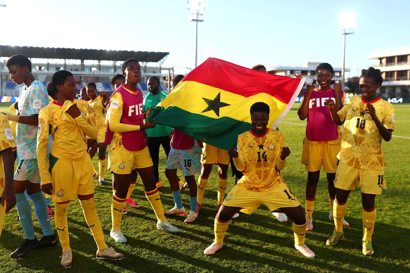 Achiaa, Adarkwa e os 35 segundos que classificaram Gana