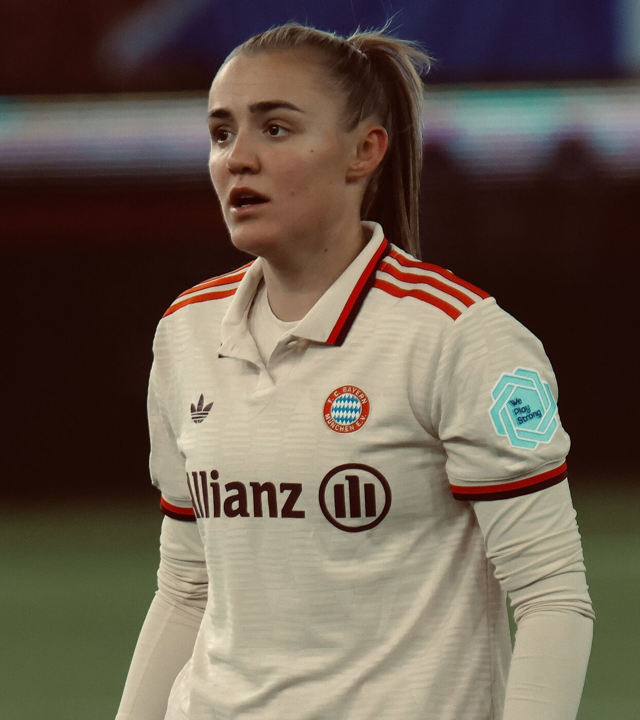 A atleta Georgia Stanway, em 2024.