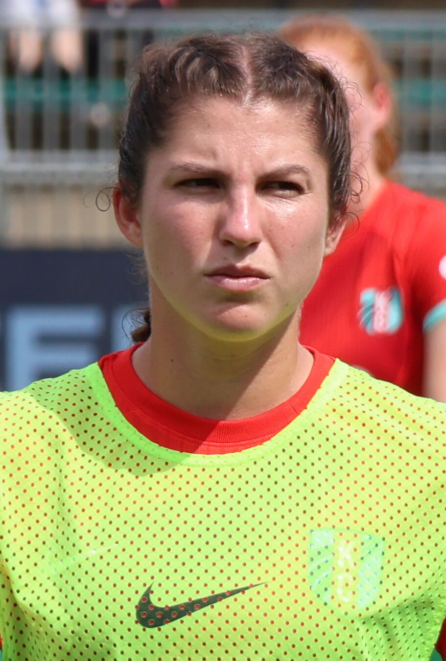 A atleta Izzy Rodriguez, em 2024.