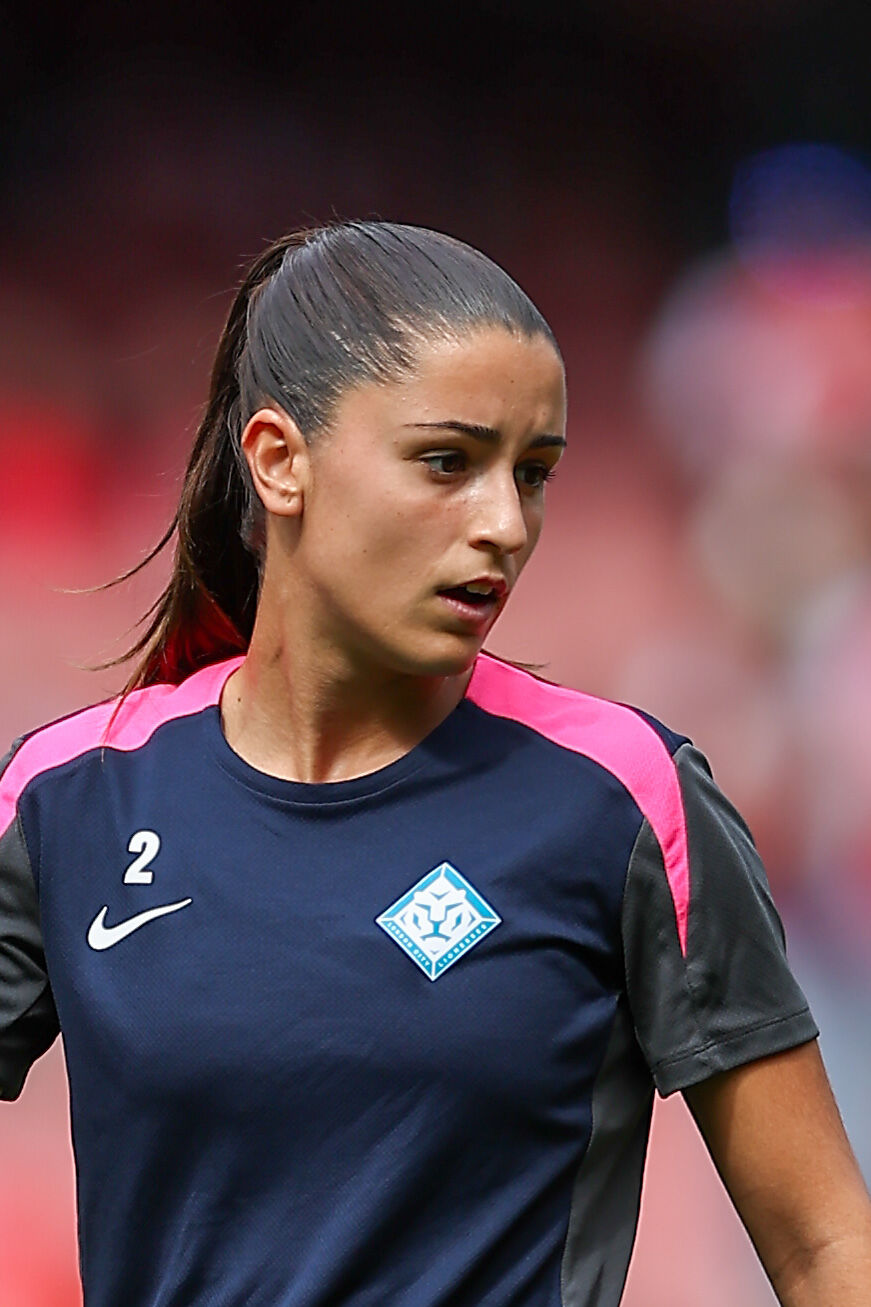 A atleta Jana Fernández, em 2025.