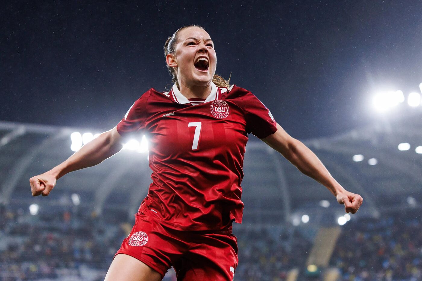 Janni Thomsen, da seleção da Dinamarca.