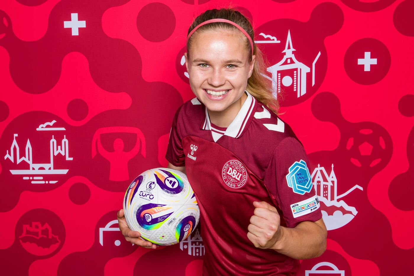 Josefine Hasbo, da seleção da Dinamarca.