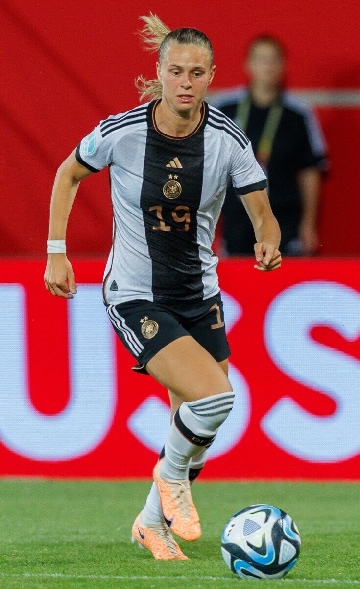 A atleta Klara Bühl.