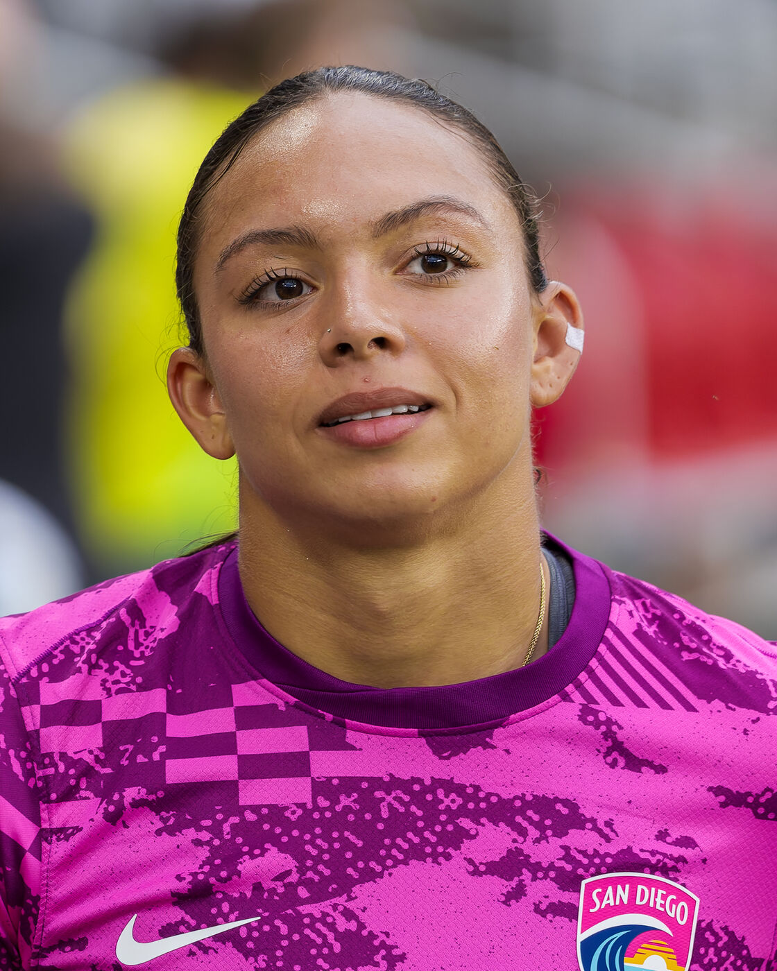 A atleta Luisa Agudelo, em 2026.