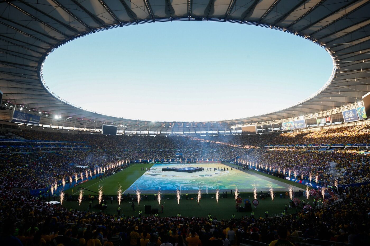 Maracanã antes da final da Copa América de 2019.
