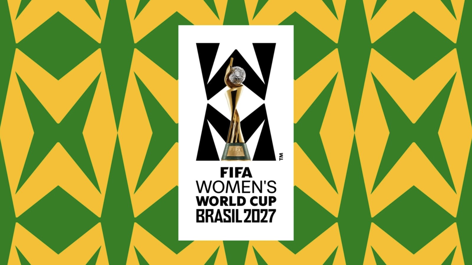 Marca oficial da Copa do Mundo Feminina da FIFA Brasil 2027.