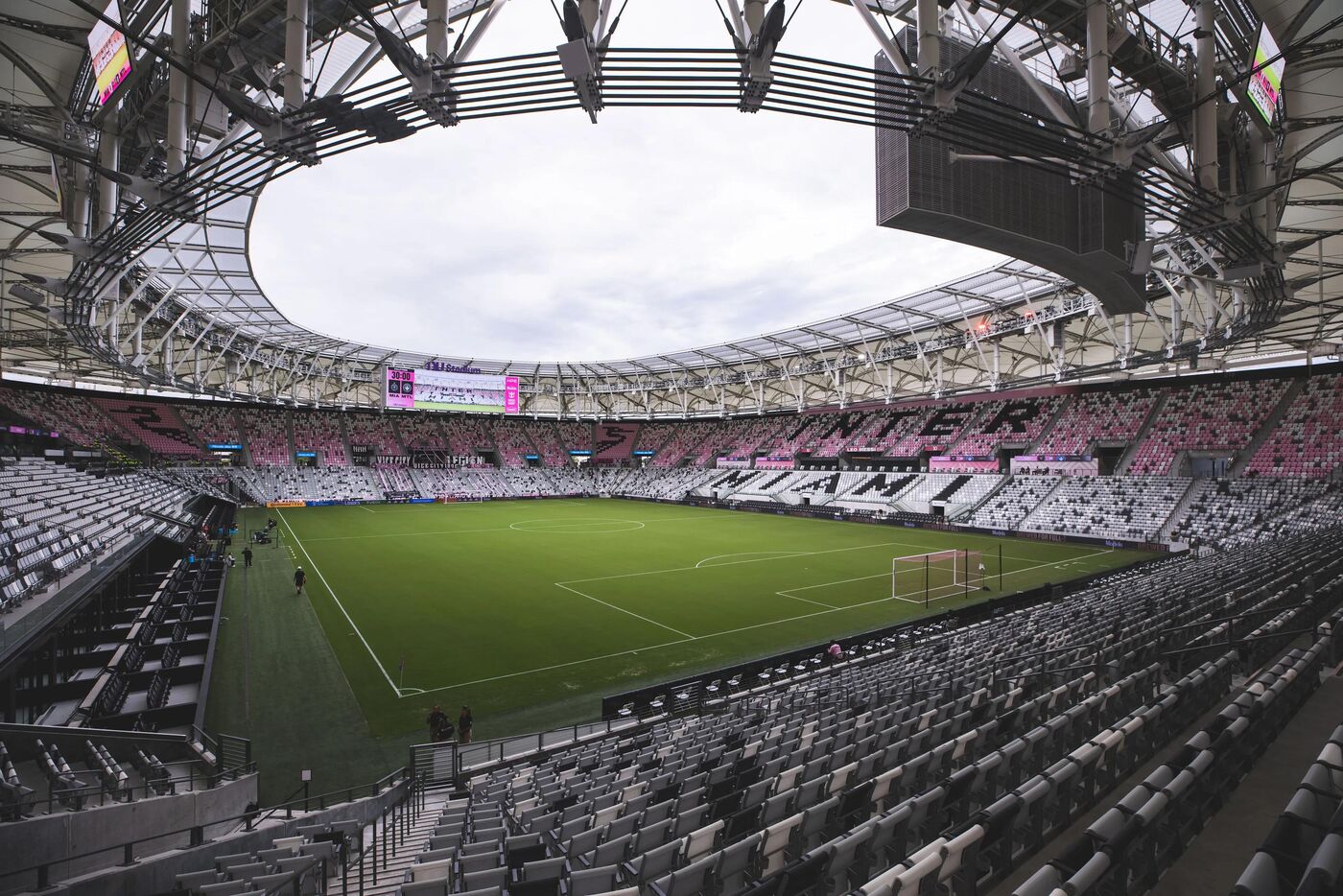 O Nu Stadium, casa do Inter Miami CF.