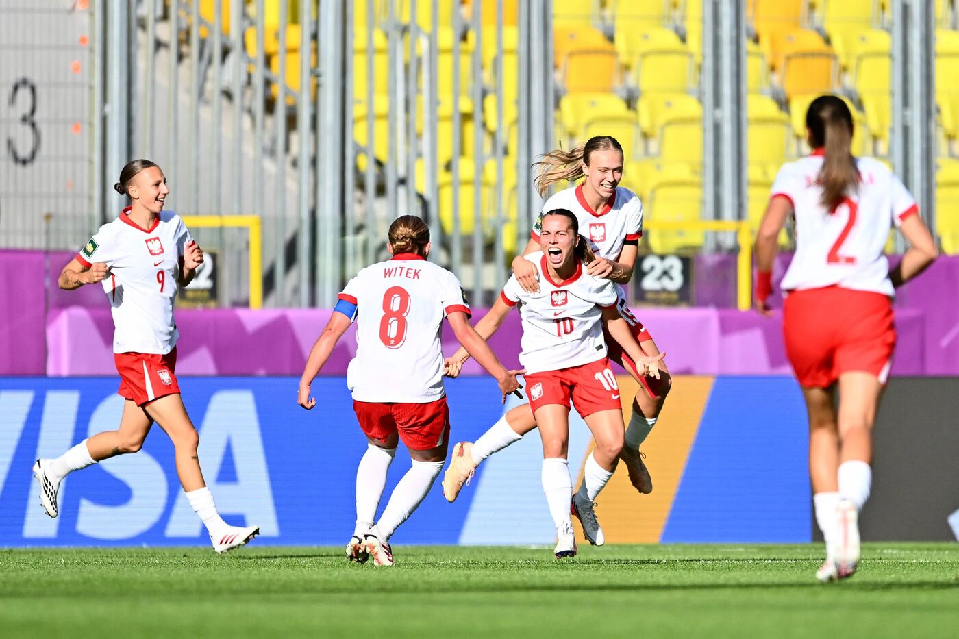 Polônia e Argentina, pela Copa do Mundo Feminina Sub-20 de 2026.