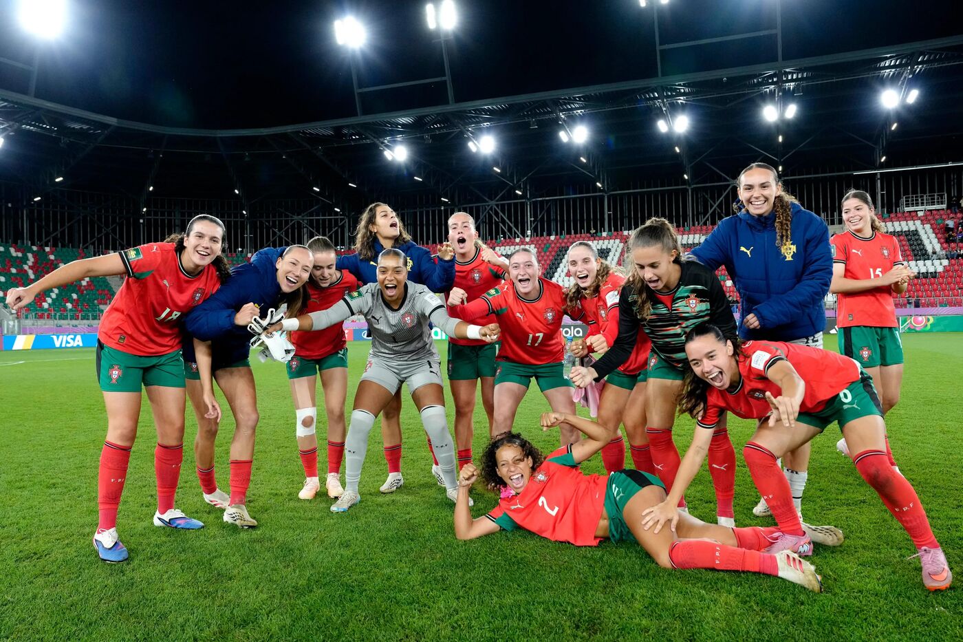 Portugal e Costa Rica, na Copa do Mundo Feminina da FIFA.