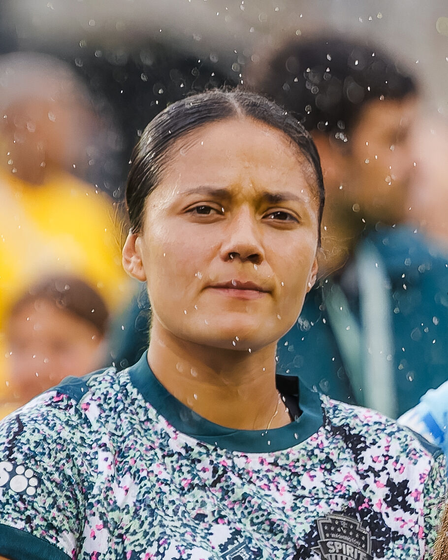 A atleta Rebeca Bernal, em 2026.