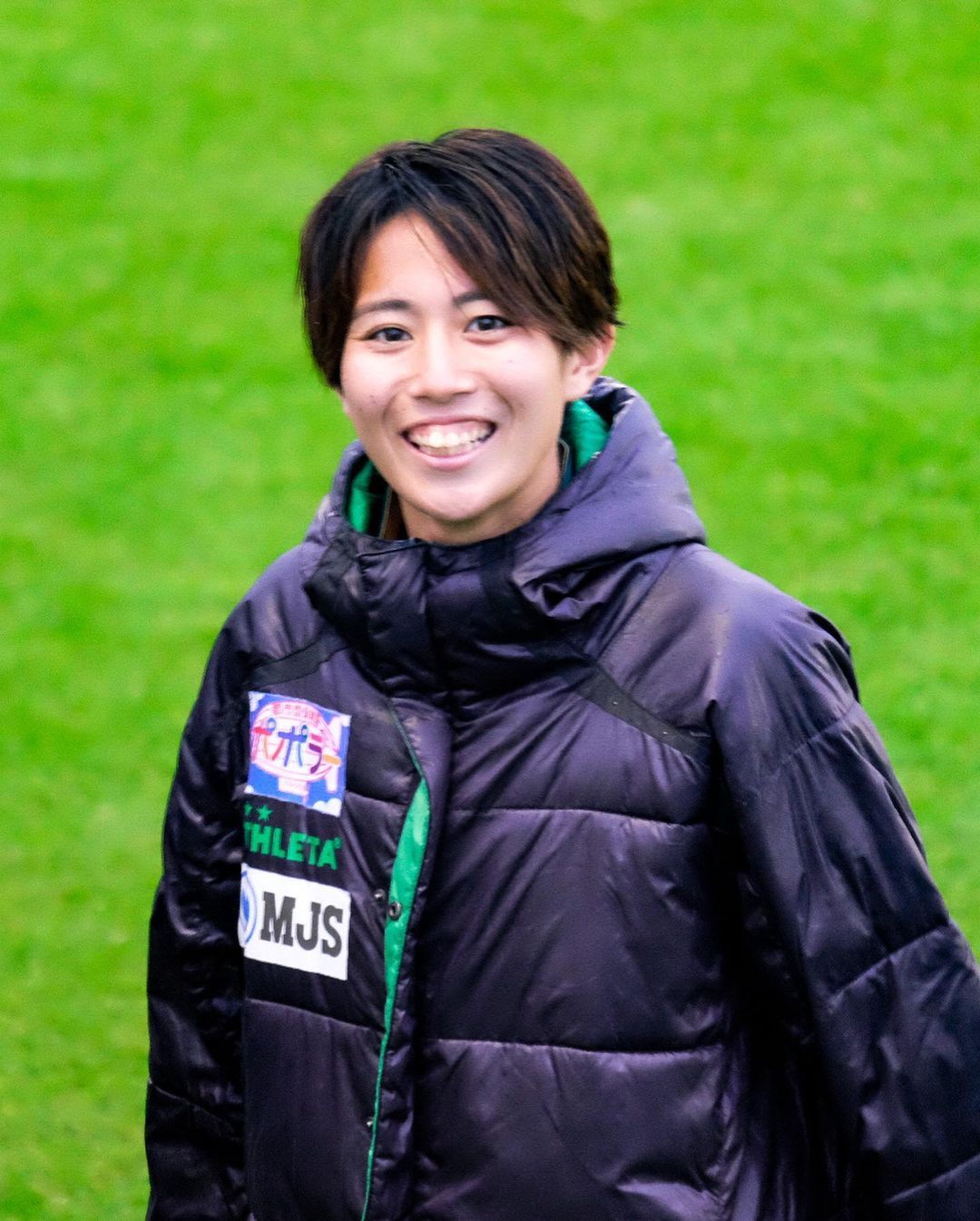 Riko Ueki em partida da WE League, no Nishigaoka Field, em Tóquio, no Japão, em 31 de outubro de 2021.