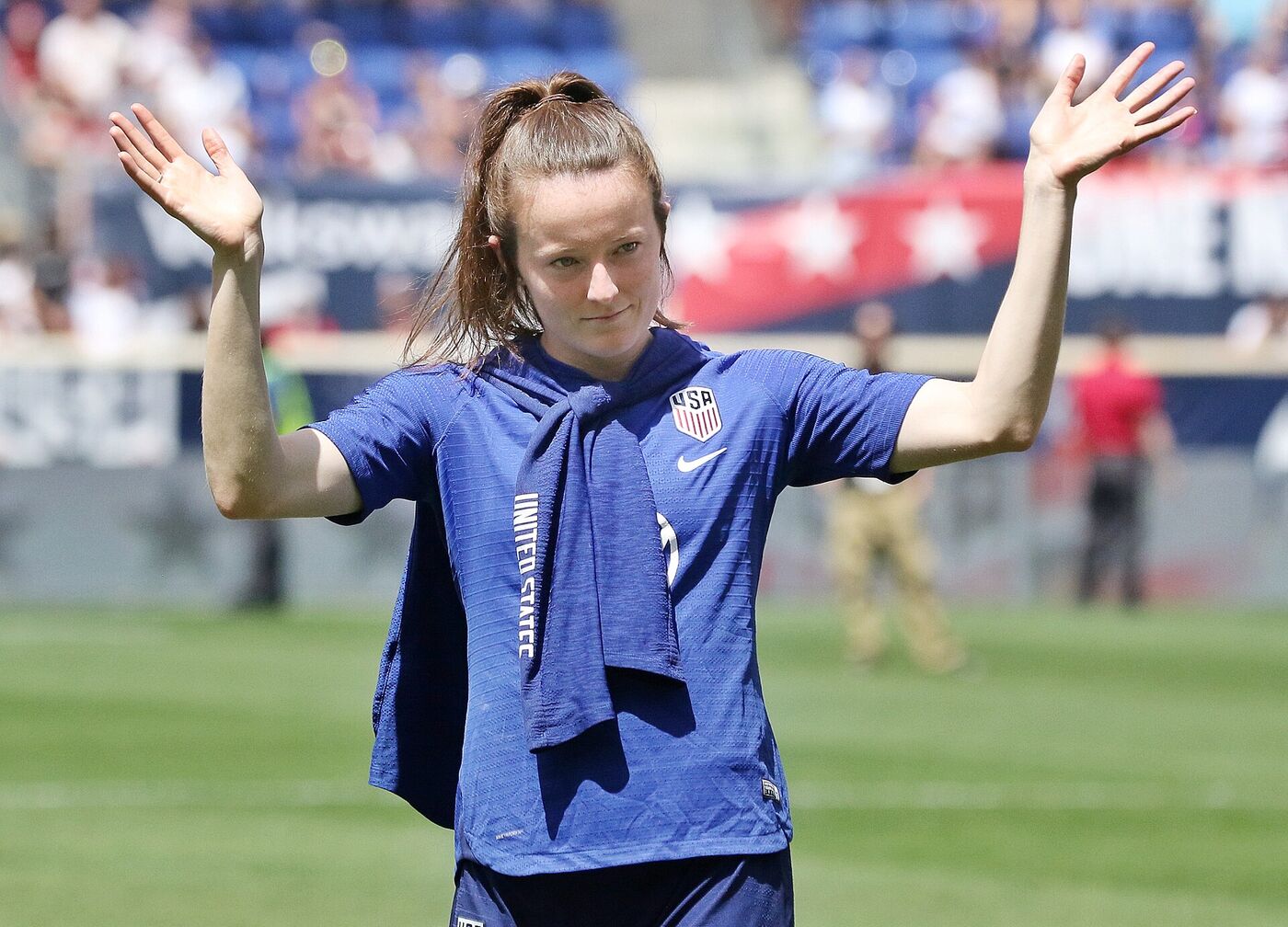 A atleta Rose Lavelle.