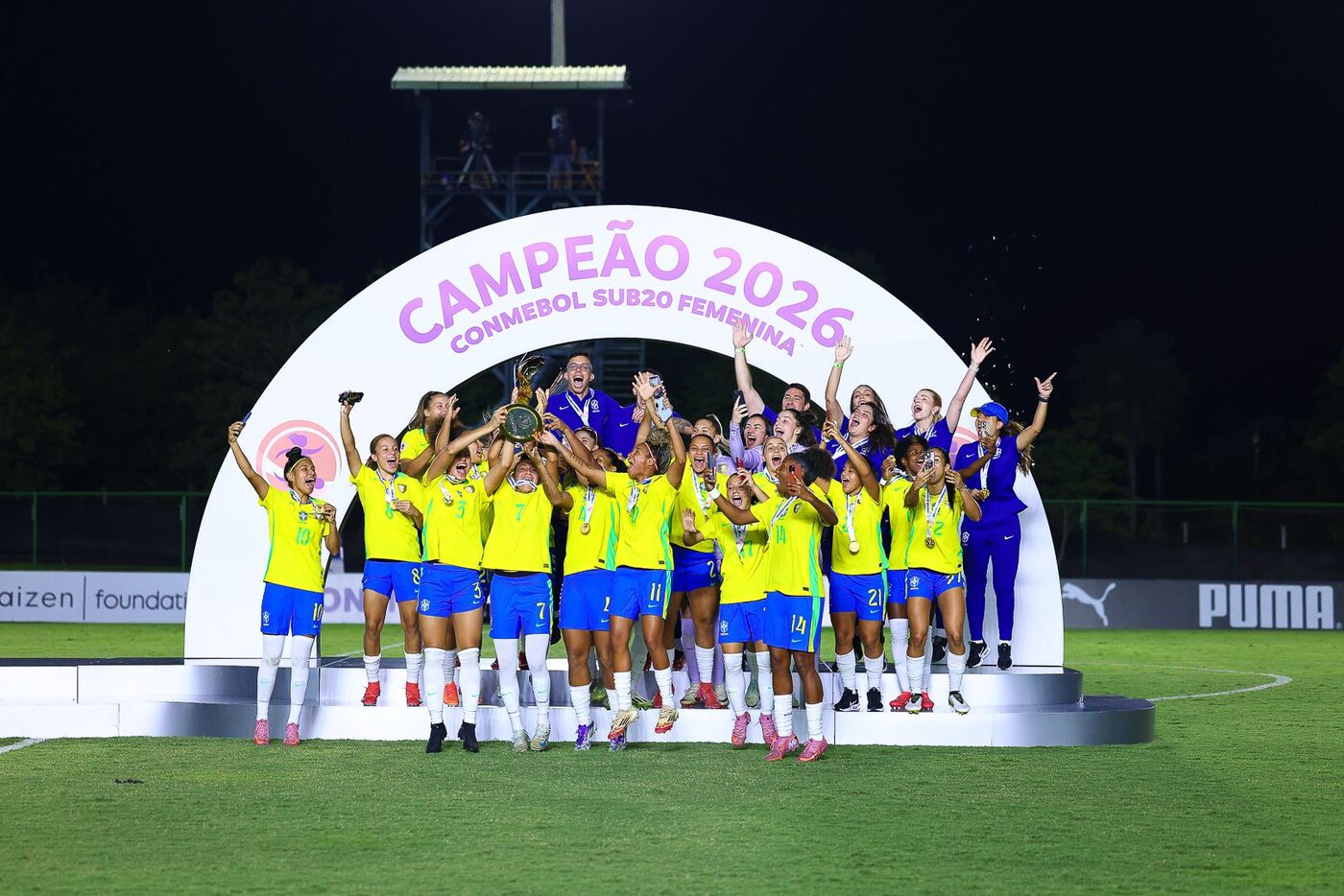 Seleção Feminina Sub-20 conquista Sul-americano 2026 da categoria