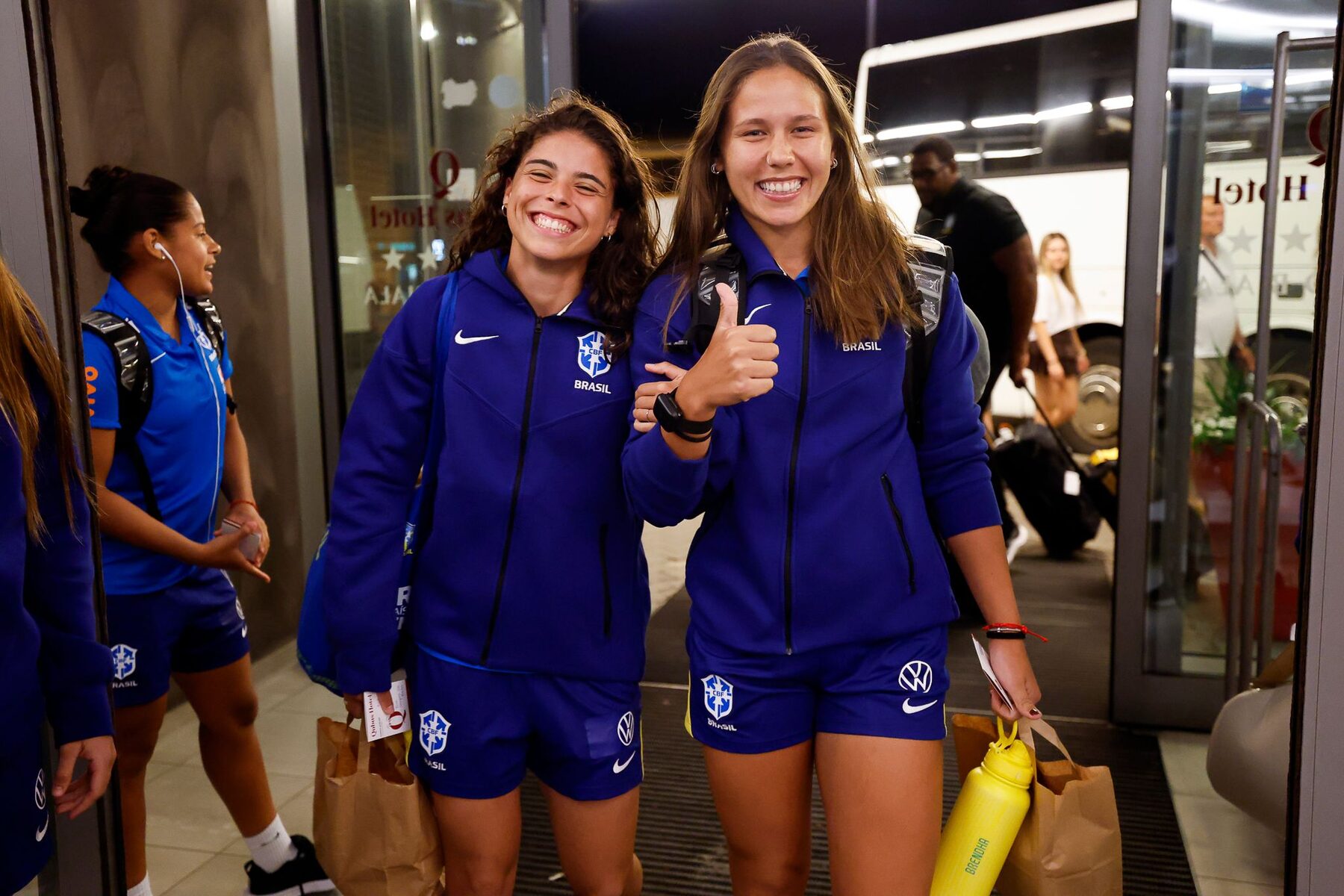 Seleção Feminina Sub-20 chegou em Bielsko-Biala, na Polônia, onde disputará a fase de grupos da Copa do Mundo