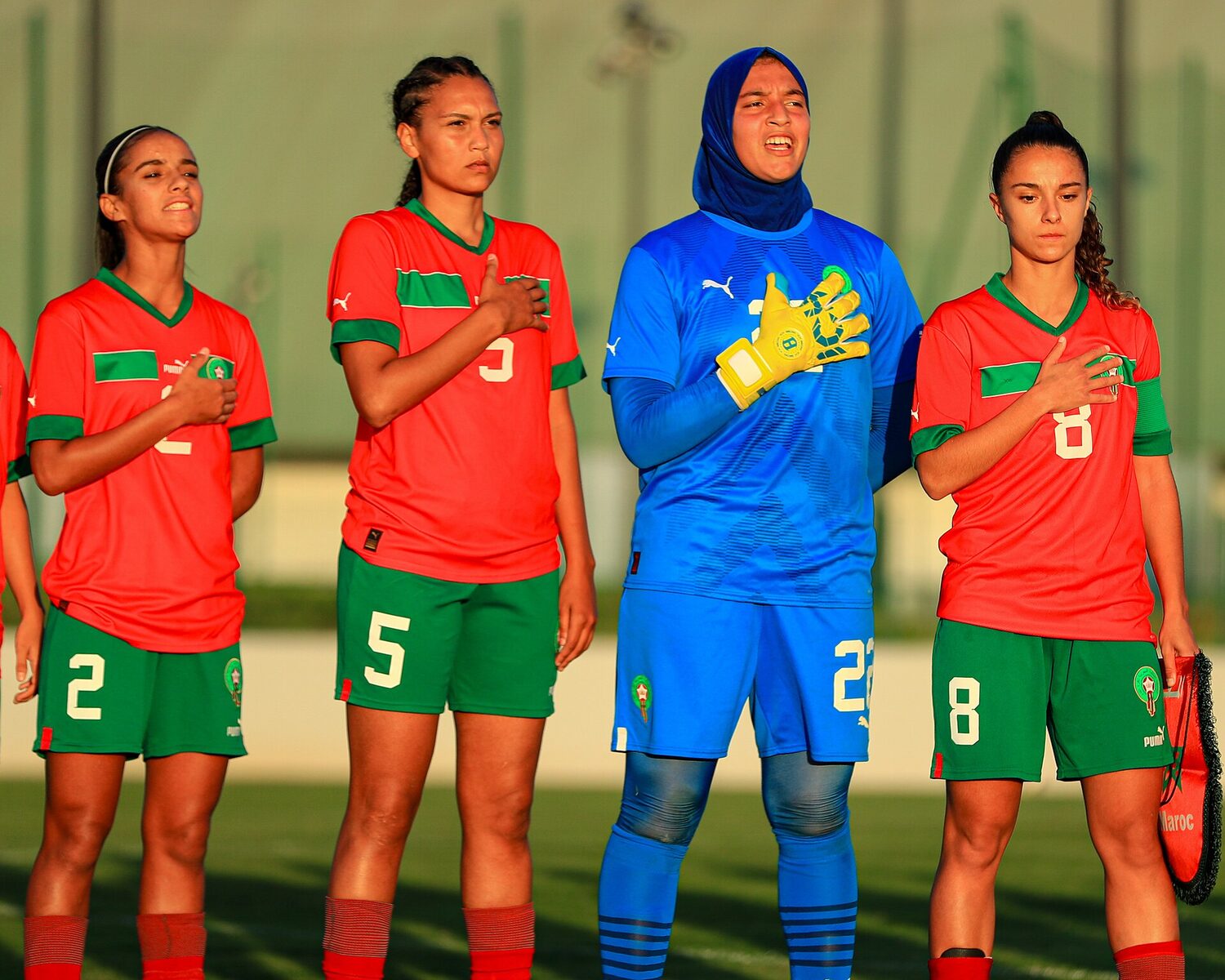 Seleção do Marrocos, em 2024.