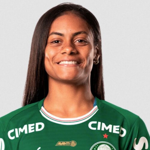 Tainá Maranhão, atacante do Palmeiras em 2026.