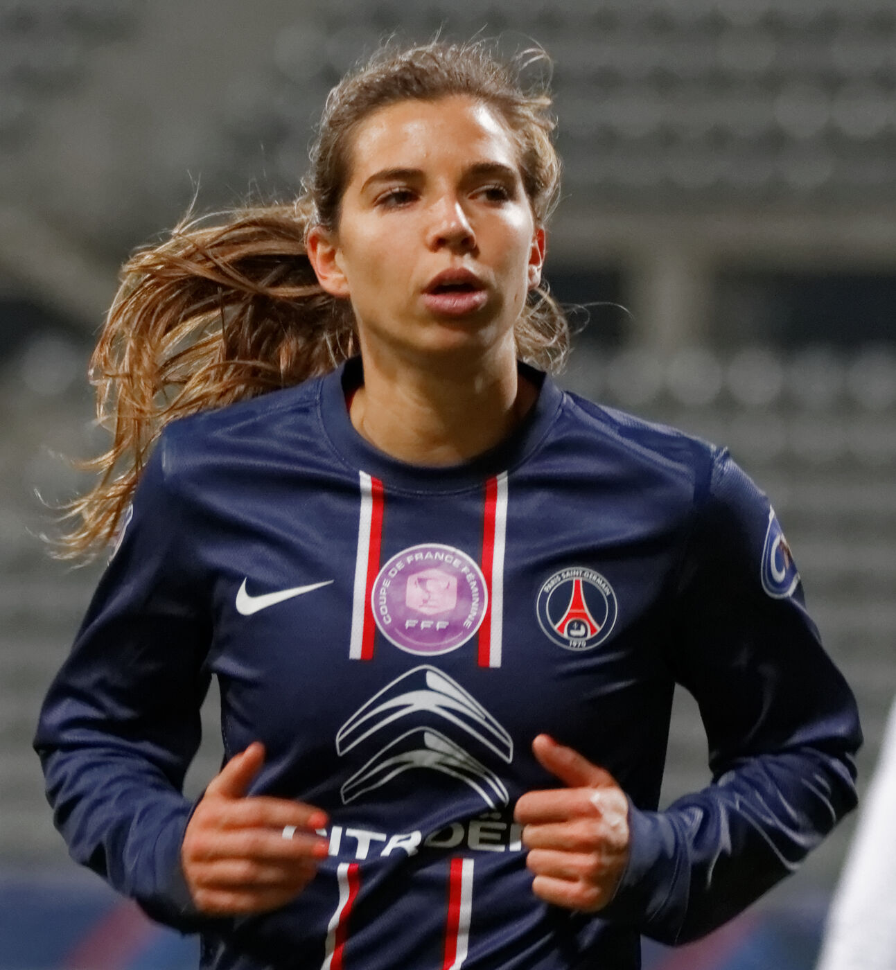 A atleta Tobin Heath, em 2013.