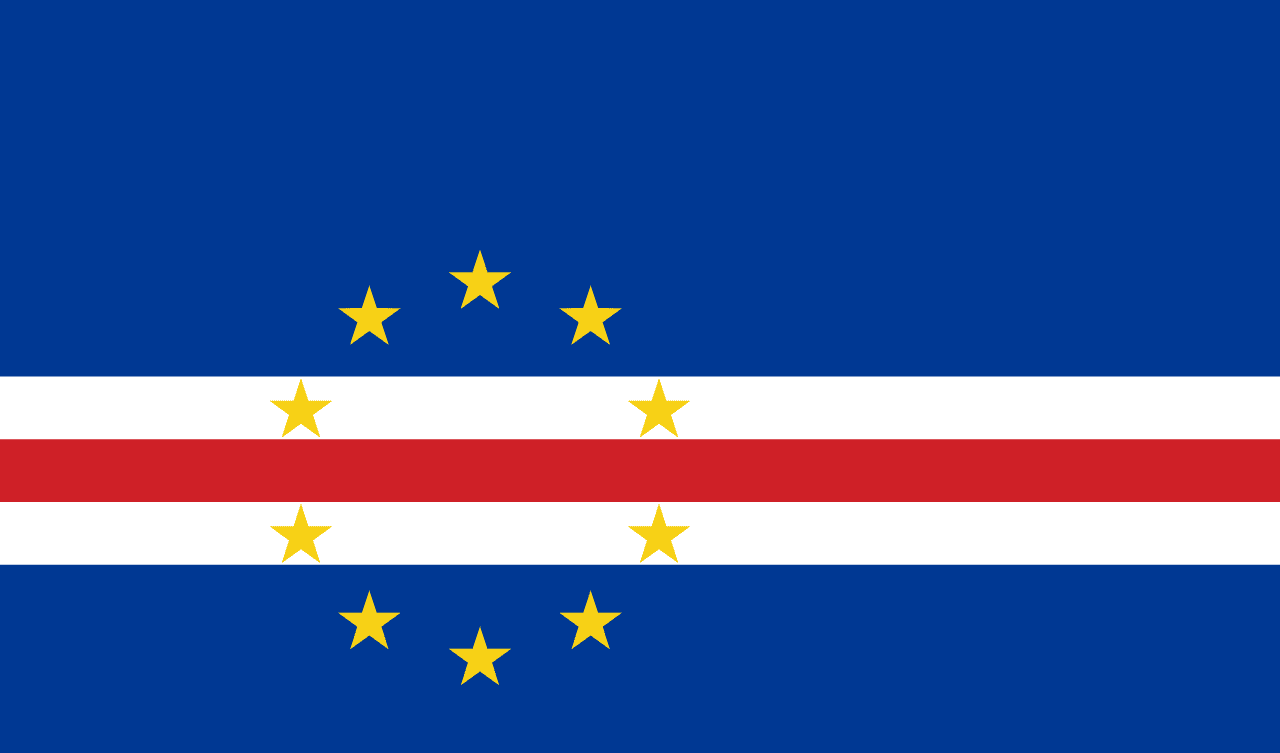 Bandeira de Cabo Verde.