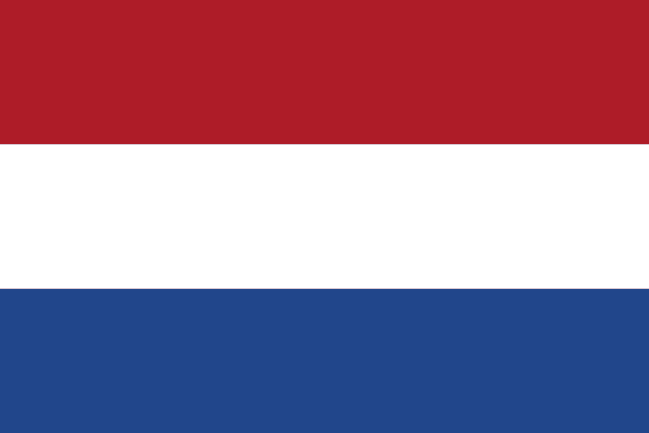 Bandeira da Holanda.