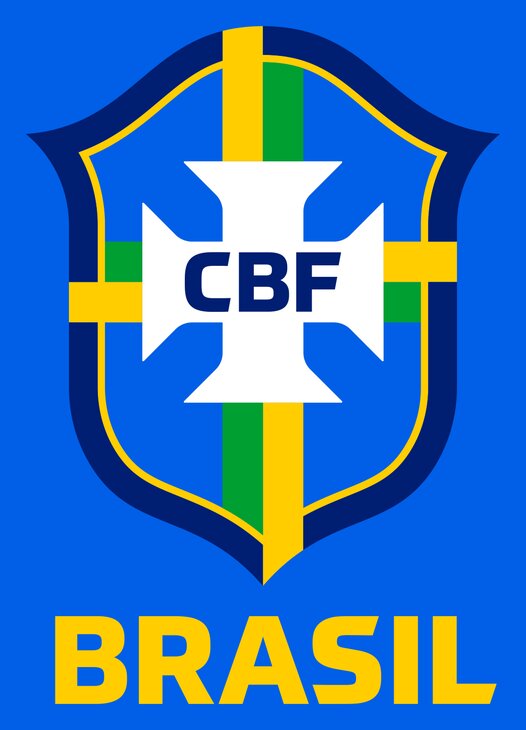 Escudo da Seleção Brasileira feminina.