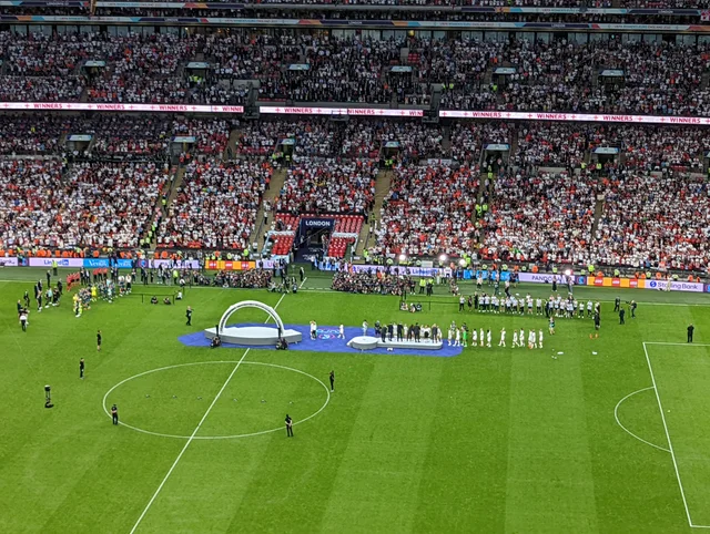 A final da Euro de 2022 em Wembley