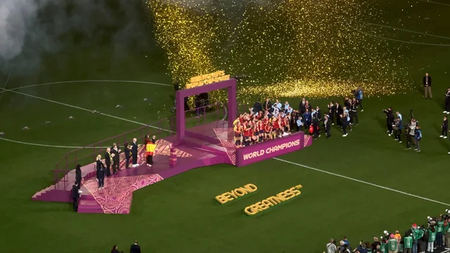 A Espanha campeã do mundo em 2023