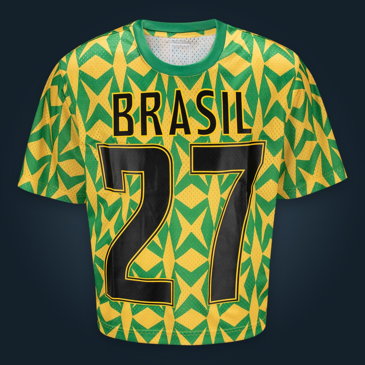 Camisa em mesh Greatness, da coleção da Copa do Mundo Feminina de 2027.