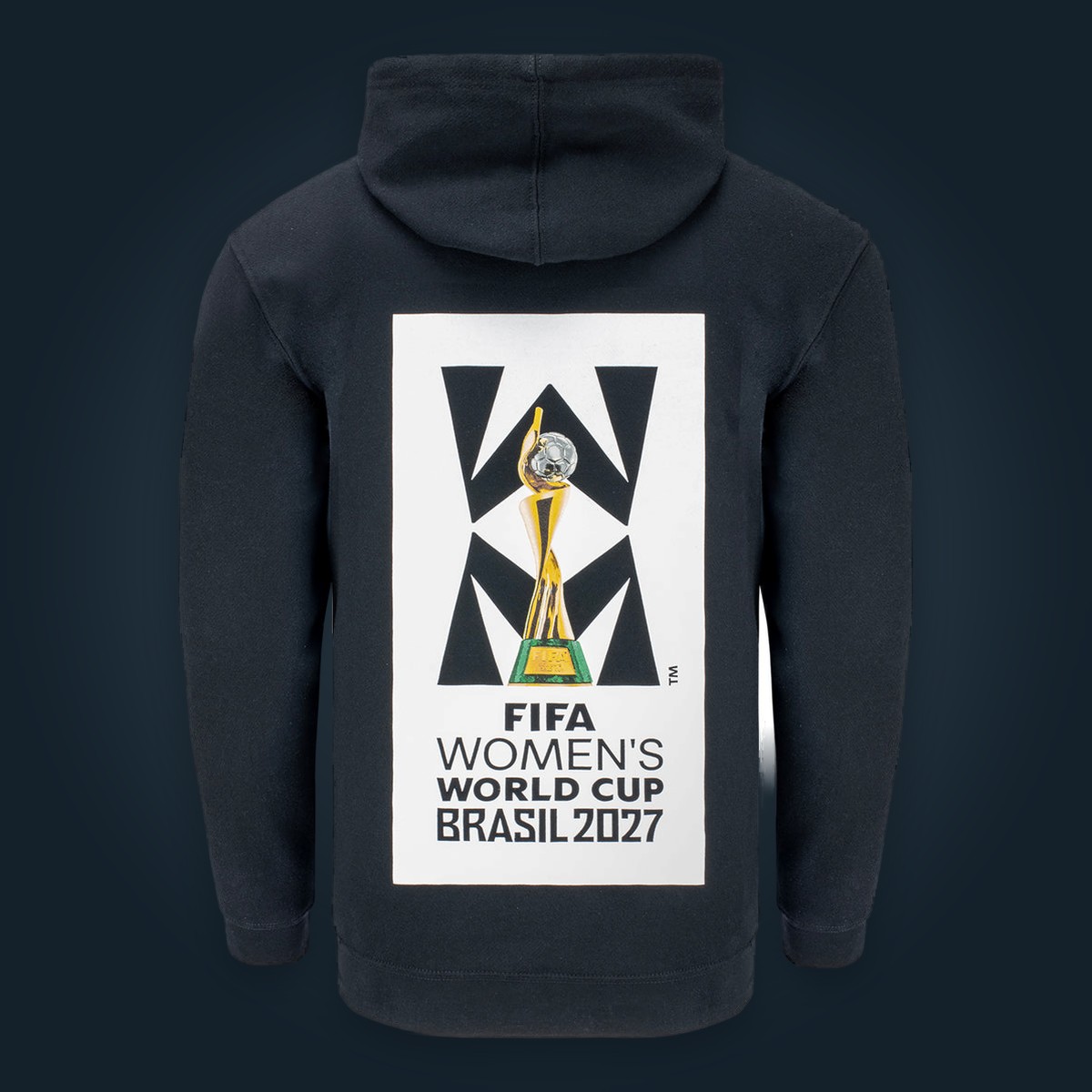 Moletom com capuz Pitch Mark, da coleção da Copa do Mundo Feminina de 2027.