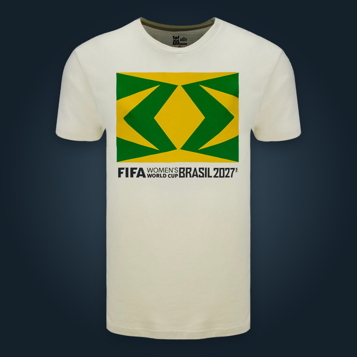 Camiseta Brasil Banner, da coleção da Copa do Mundo Feminina de 2027.