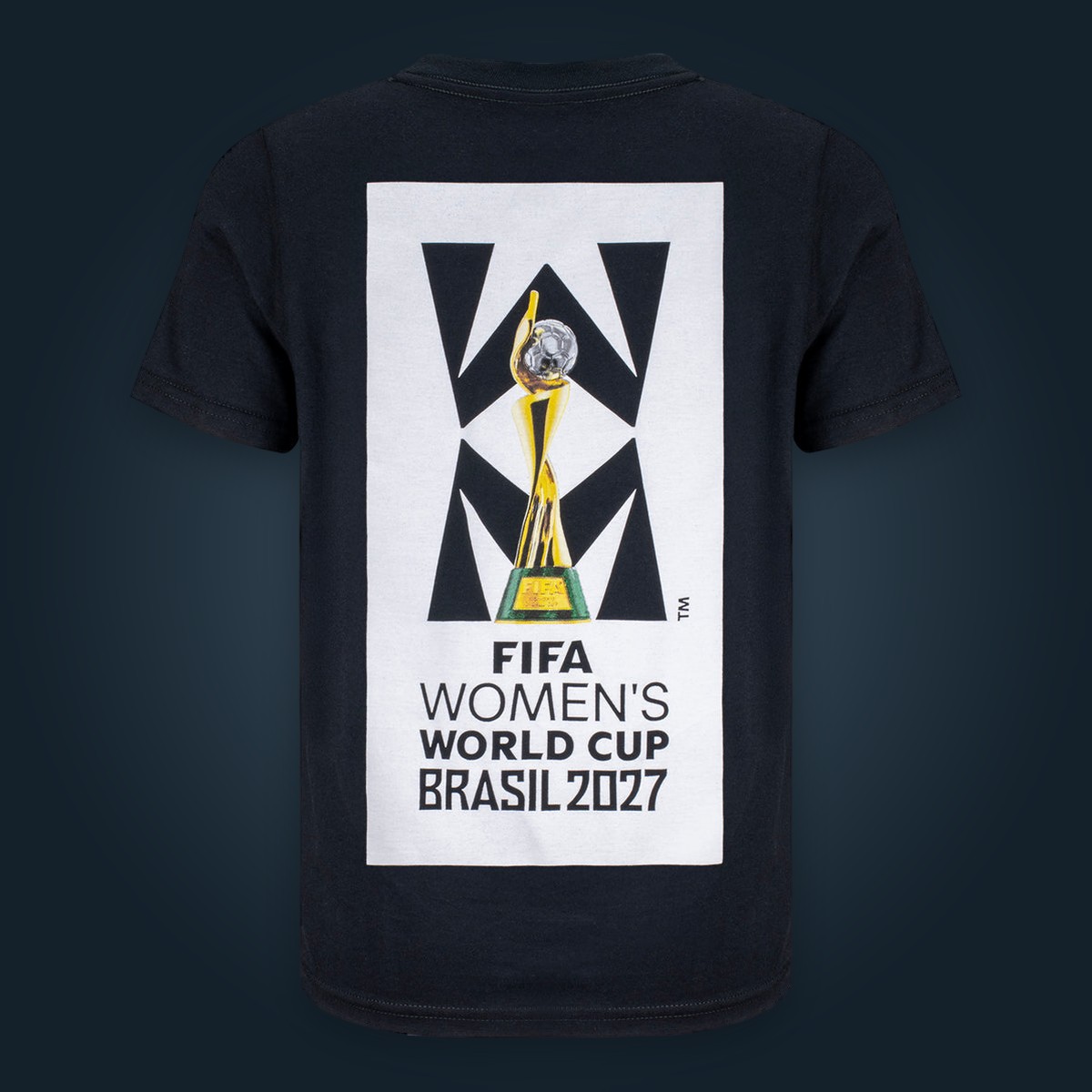 Camiseta Escudo Dia de Jogo, da coleção da Copa do Mundo Feminina de 2027.